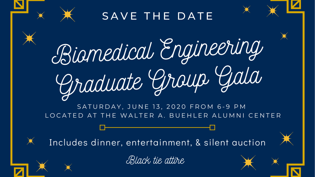 BMEGG Gala 2020 Save the Date